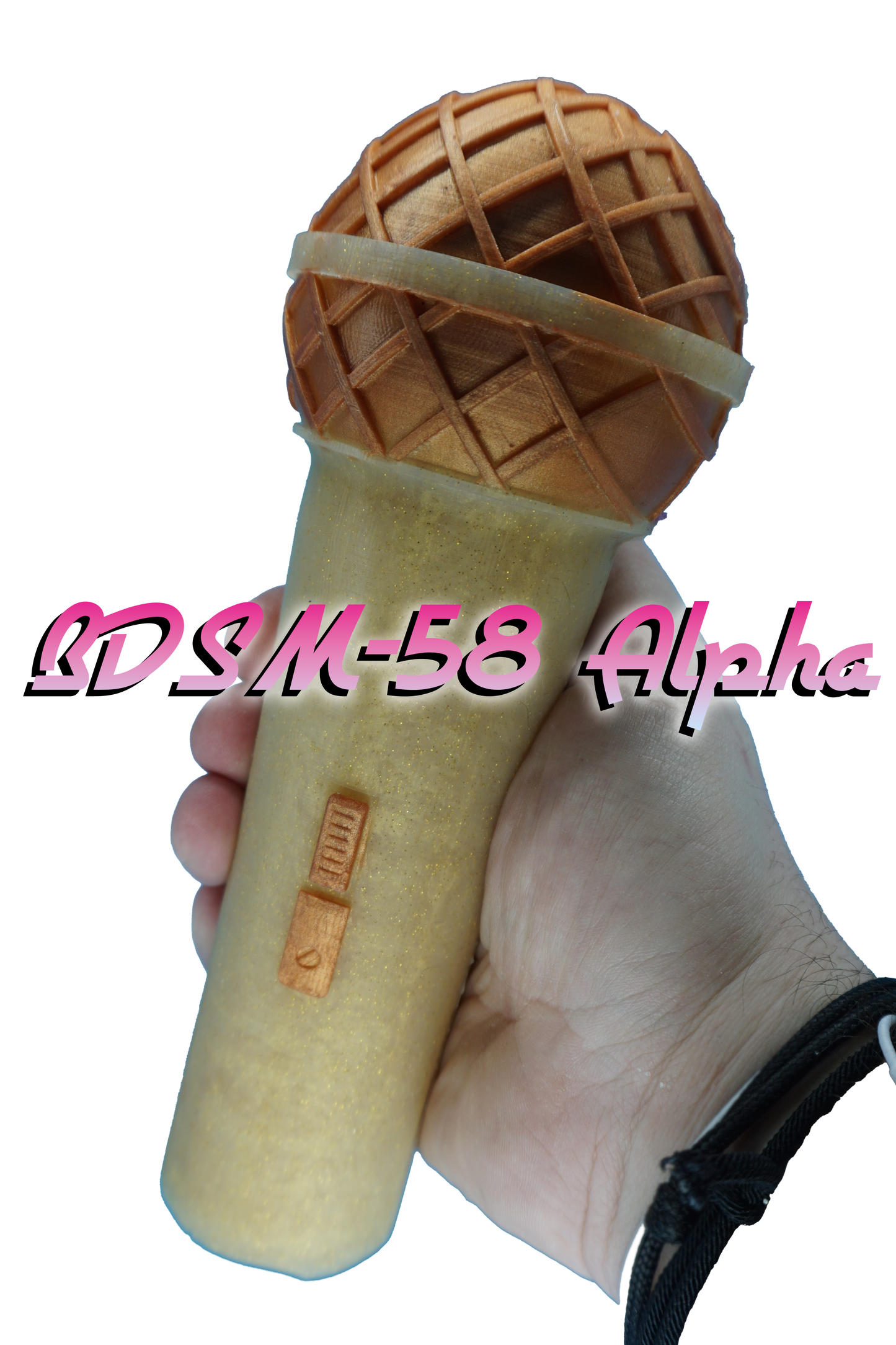 BDSM-58 Microphone Dildo Large