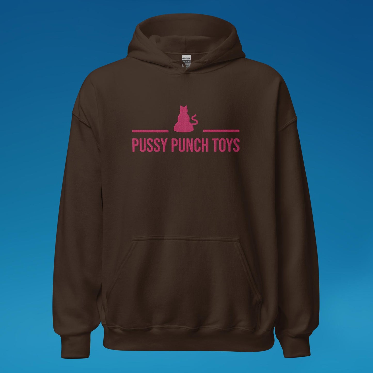 Pussy Punch Toys Hoody (embroidered) Vintage design