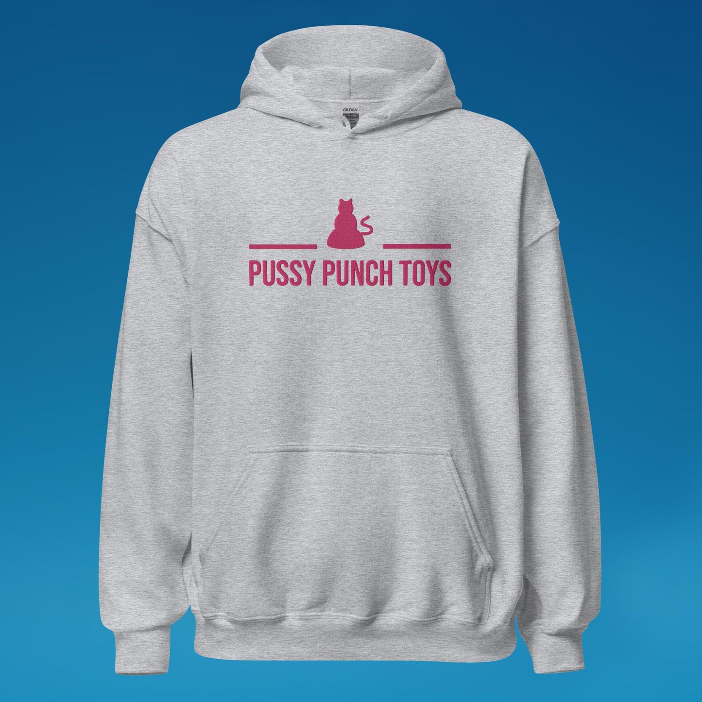 Pussy Punch Toys Hoody (embroidered) Vintage design