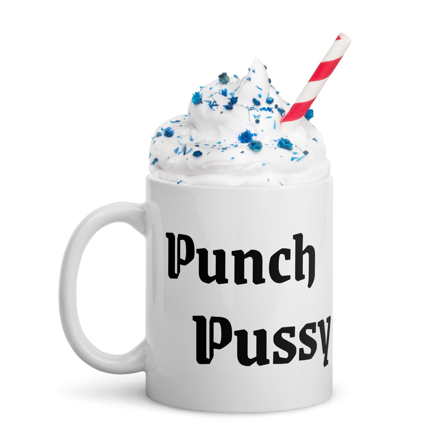 PPT White glossy mug