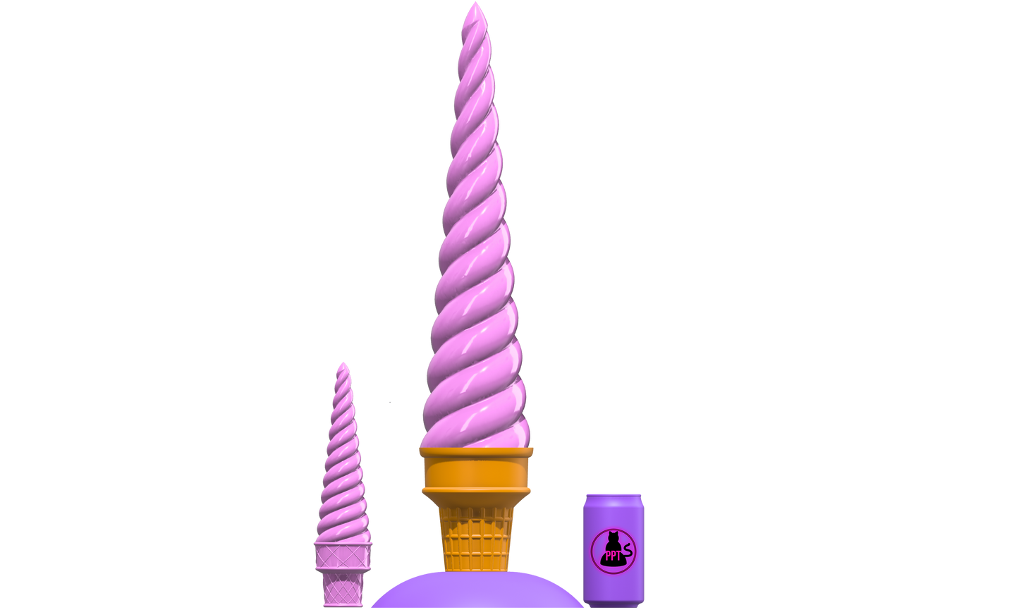 Whippy Royale! HUGE Ice Cream