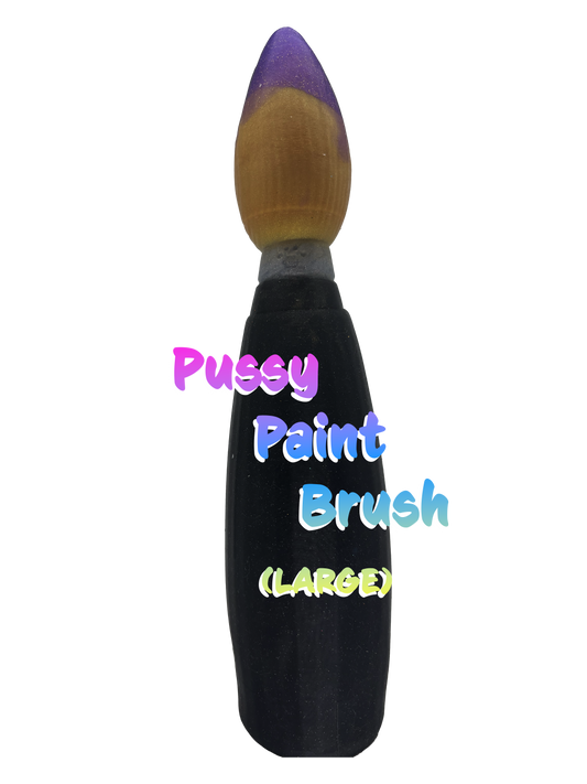 Pussy Paint Brush Dildo Large
