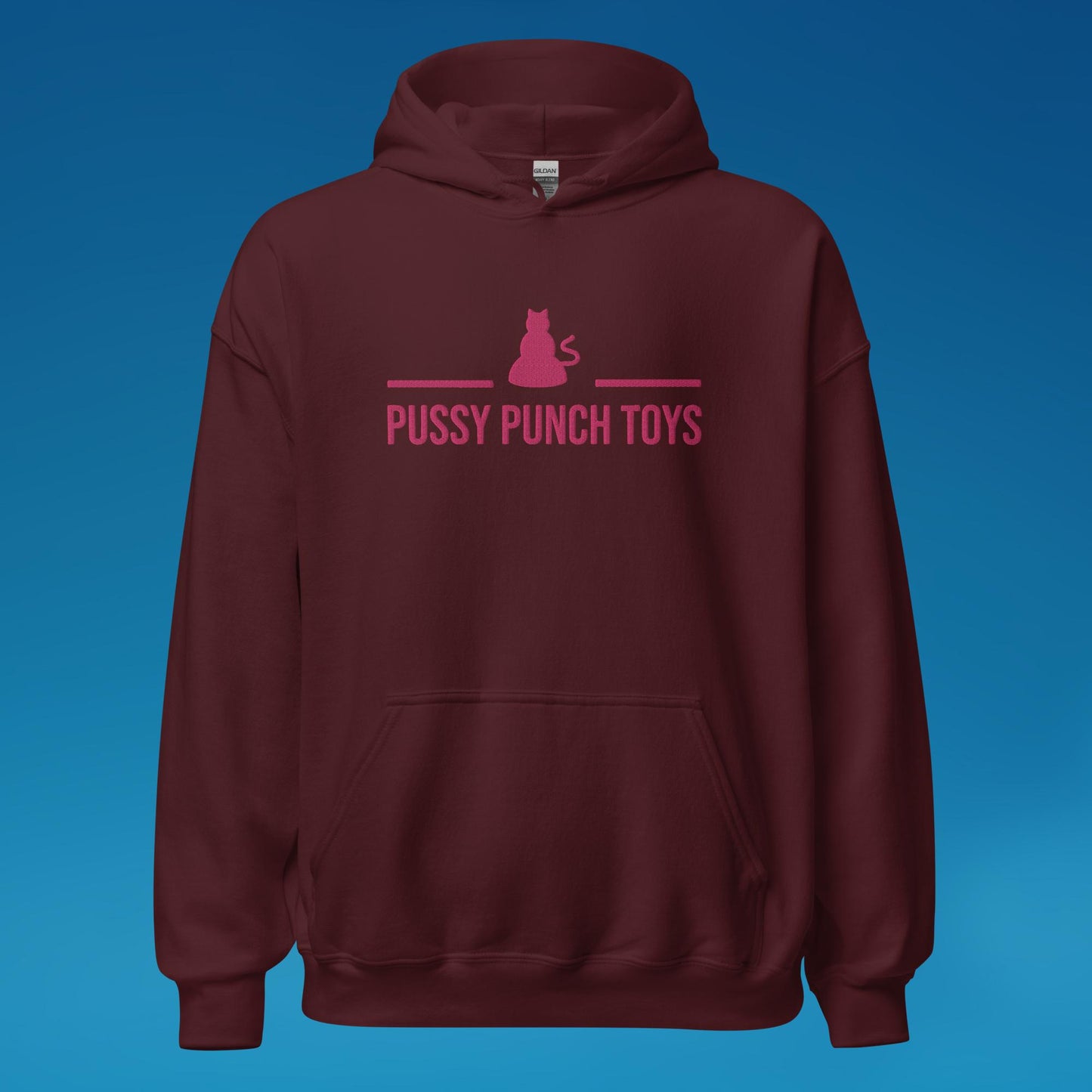 Pussy Punch Toys Hoody (embroidered) Vintage design